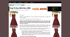 Desktop Screenshot of aboutevery.com